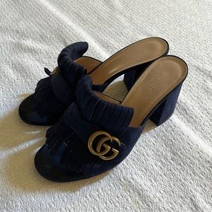 Gucci heels size 37.5 fits 7.5 US